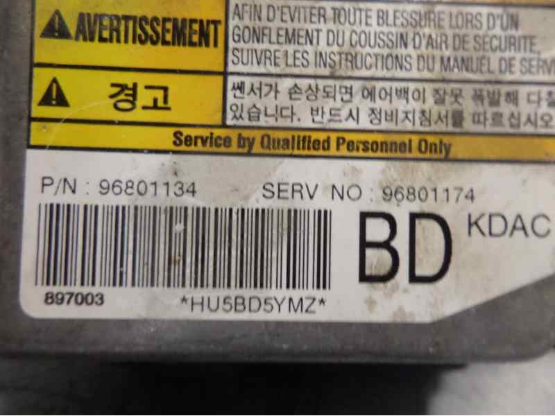 Recambio de centralita airbag para chevrolet matiz city referencia OEM IAM 96801134 96801174 