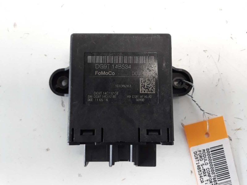 Recambio de modulo confort para ford s-max titanium referencia OEM IAM DG9T14B534CA DG9T14C112BE DG9T14F145AD