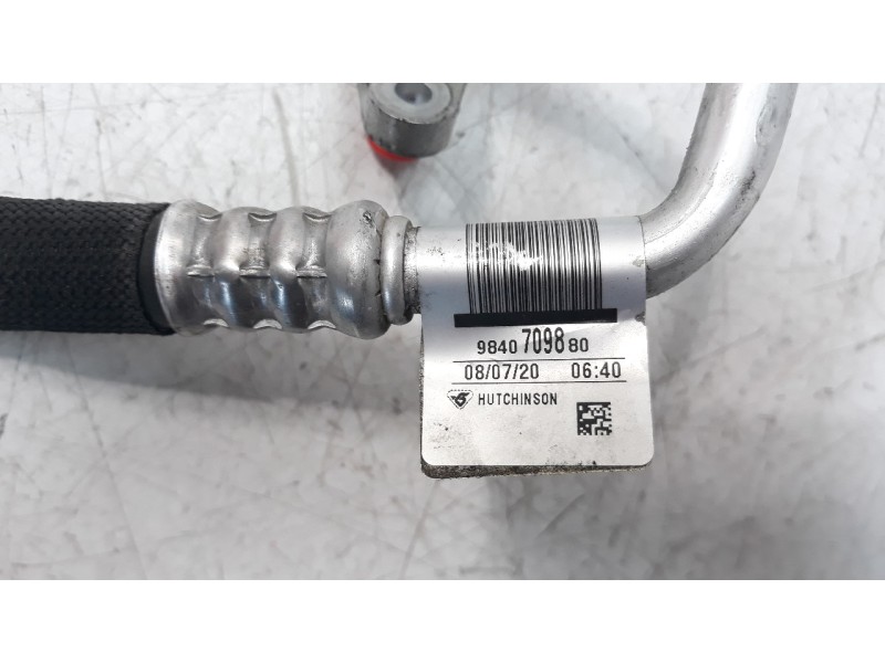 Recambio de tubos aire acondicionado para peugeot 308 referencia OEM IAM 9840709880  