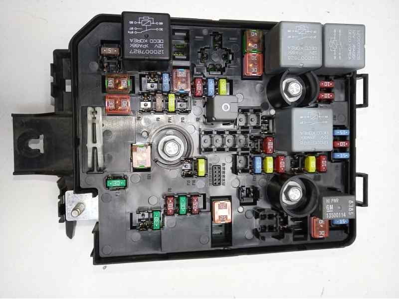 Recambio de caja reles / fusibles para opel corsa e selective referencia OEM IAM 39068005  
