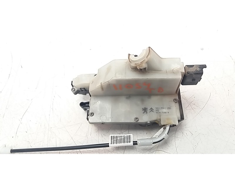 Recambio de cerradura puerta trasera derecha para peugeot 2008 (--.2013) 1.6 blue-hdi fap referencia OEM IAM 9812501180  