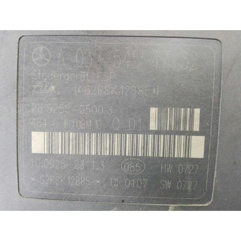 Recambio de abs para mercedes-benz clase clc (cl203) clc 220 cdi (la) (203.708) referencia OEM IAM 0375454732 0064315112 