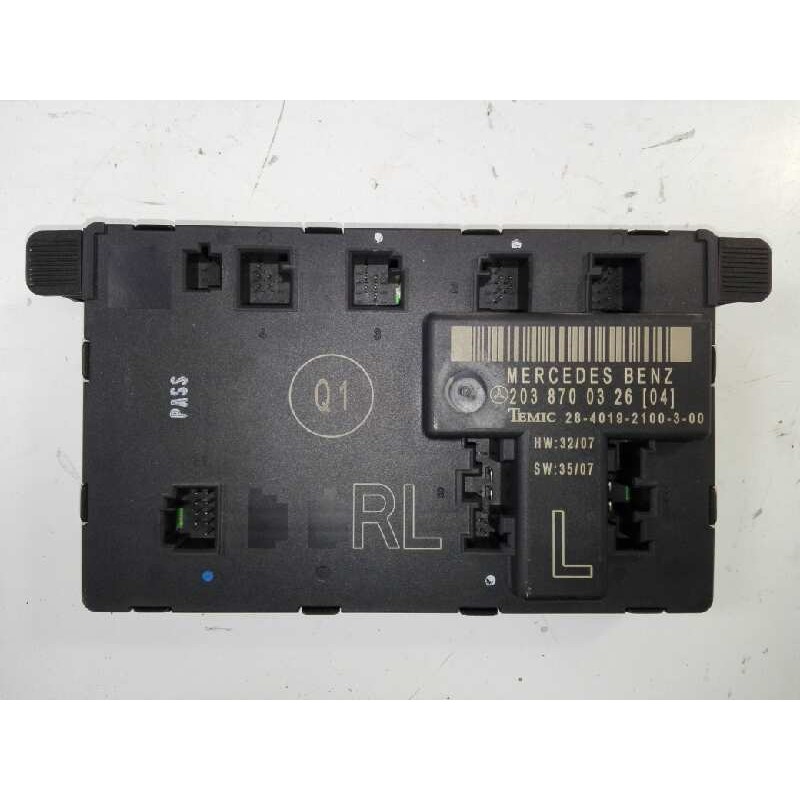 Recambio de modulo electronico para mercedes-benz clase clc (cl203) clc 220 cdi (la) (203.708) referencia OEM IAM 2038700326  