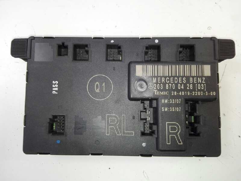 Recambio de modulo electronico para mercedes-benz clase clc (cl203) clc 220 cdi (la) (203.708) referencia OEM IAM 2038700426  