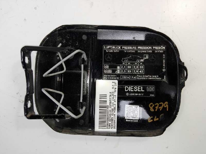Recambio de tapa exterior combustible para mercedes-benz clase clc (cl203) clc 220 cdi (la) (203.708) referencia OEM IAM 2035841