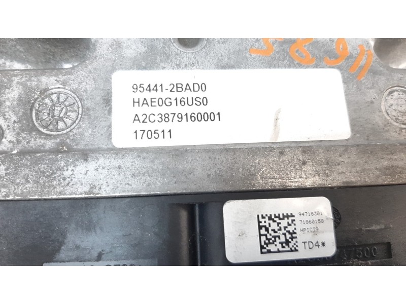 Recambio de centralita motor uce para hyundai ioniq referencia OEM IAM 954412BAD0  