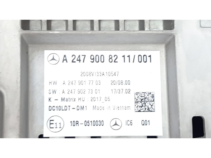 Recambio de cuadro instrumentos para mercedes-benz clase gla (bm 247) 1.3 cat referencia OEM IAM A2479008211  
