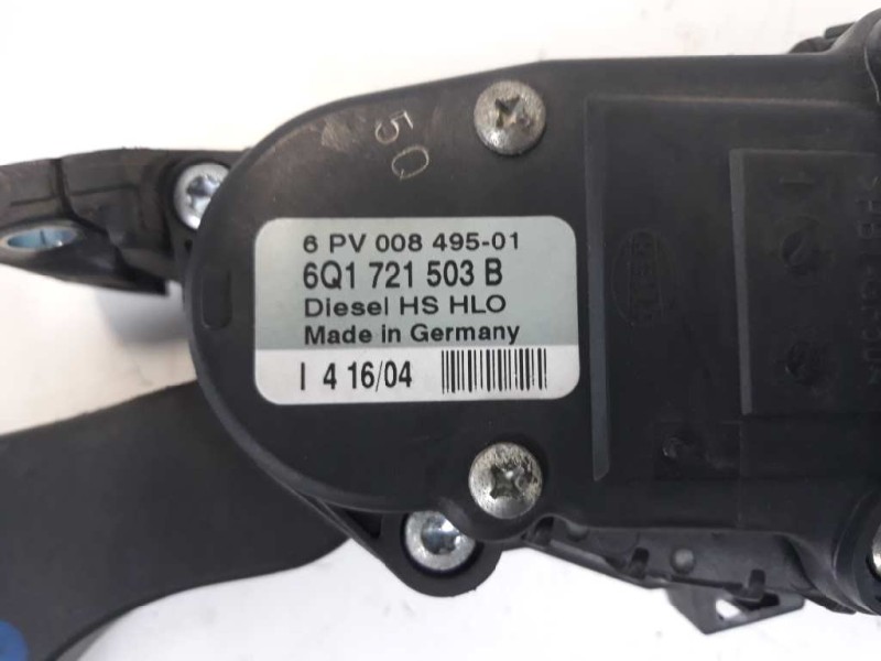 Recambio de potenciometro pedal para seat cordoba berlina (6l2) reference referencia OEM IAM 6Q1721503B  