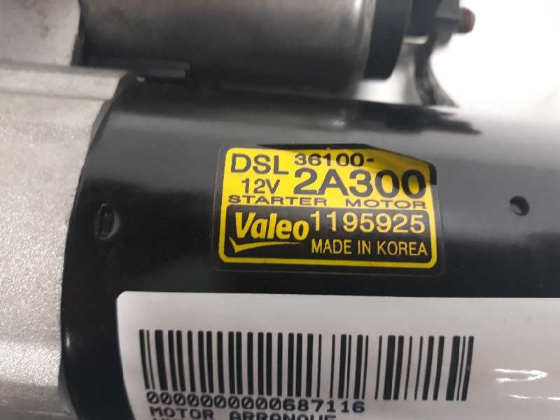 Recambio de motor arranque para hyundai i30 (gd) classic referencia OEM IAM 361002A300 M254202 