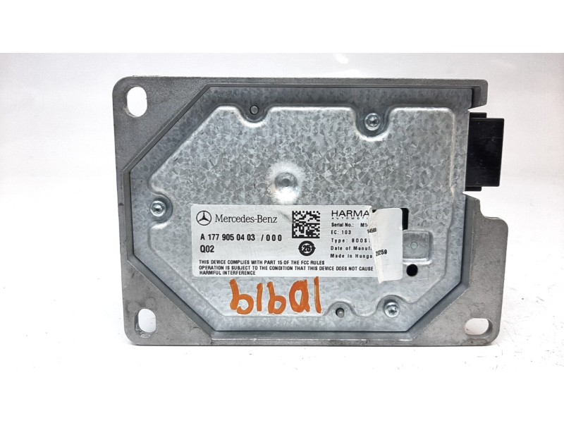 Recambio de modulo electronico para mercedes-benz clase gla (bm 247) 1.3 cat referencia OEM IAM A1779050403  
