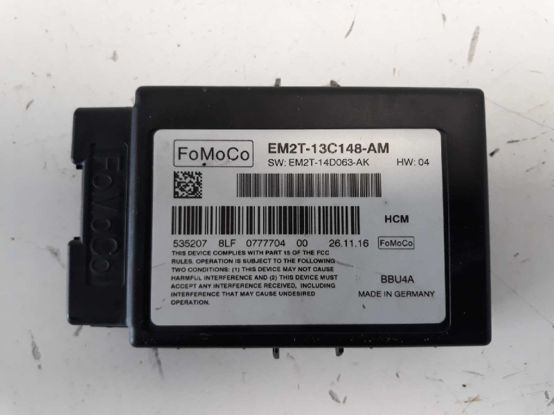 Recambio de modulo electronico para ford s-max titanium referencia OEM IAM EM2T13C148AM  