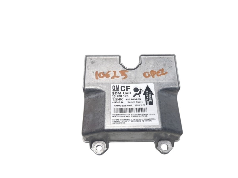 Recambio de centralita airbag para opel zafira b 1.7 16v cdti referencia OEM IAM 13288173  