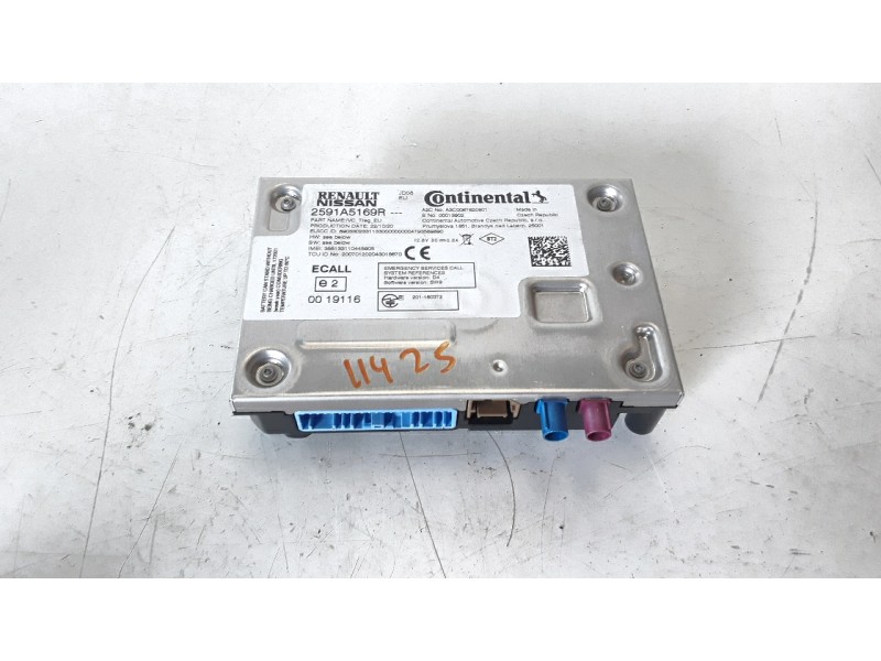 Recambio de modulo electronico para renault captur ii 1.0 tce referencia OEM IAM 2591A5169R  