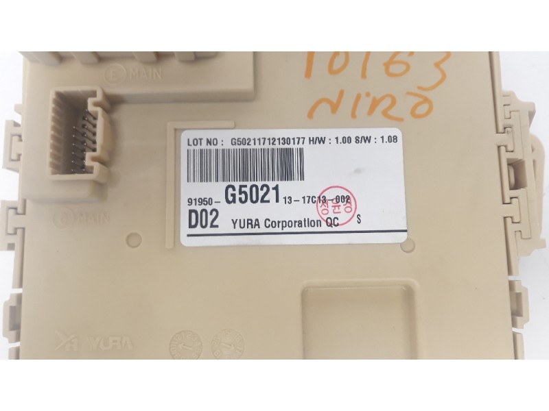 Recambio de caja reles / fusibles para kia niro referencia OEM IAM 91950G5021  