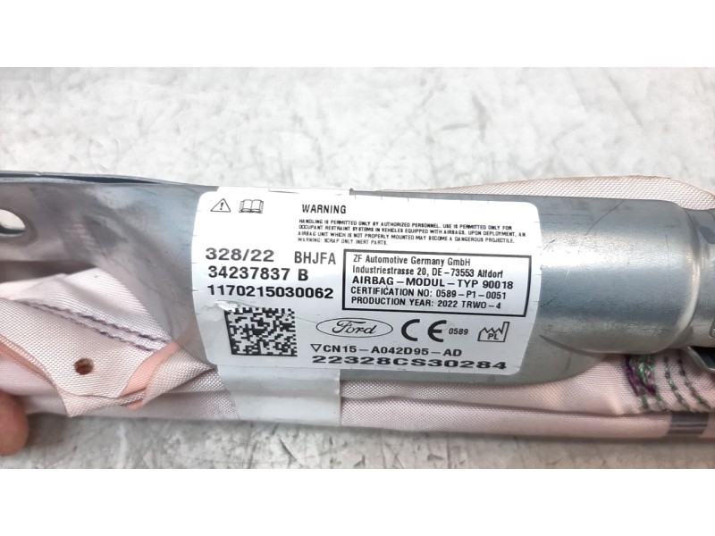 Recambio de airbag cortina delantero izquierdo para ford ecosport (cr6) 1.0 ecoboost cat referencia OEM IAM CN15A042D95AD  