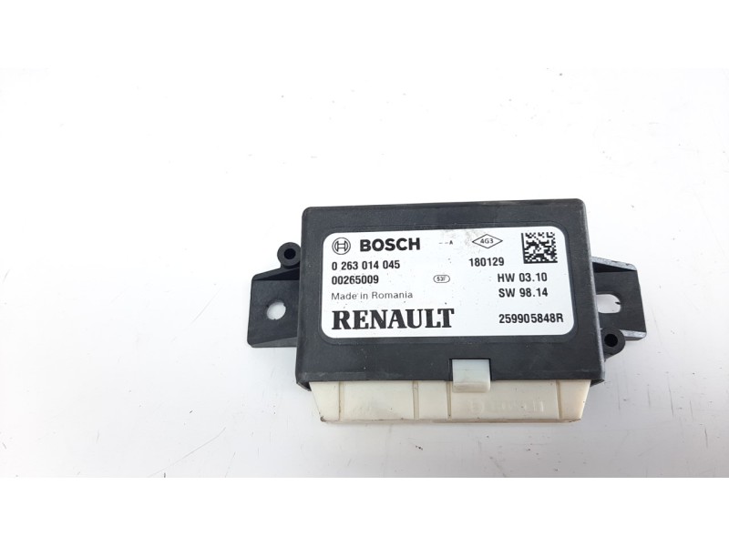 Recambio de modulo electronico para renault captur 1.5 dci diesel fap referencia OEM IAM 259905848R 0263015045 