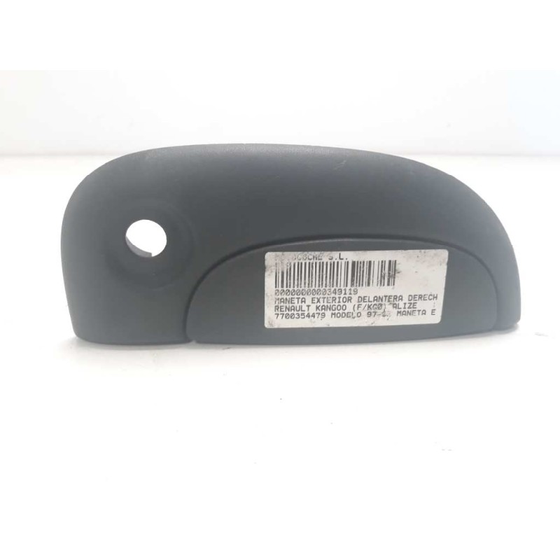 Recambio de maneta exterior delantera derecha para renault kangoo (f/kc0) alize referencia OEM IAM 7700354479 125016 