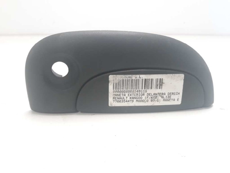 Recambio de maneta exterior delantera derecha para renault kangoo (f/kc0) alize referencia OEM IAM 7700354479 125016 