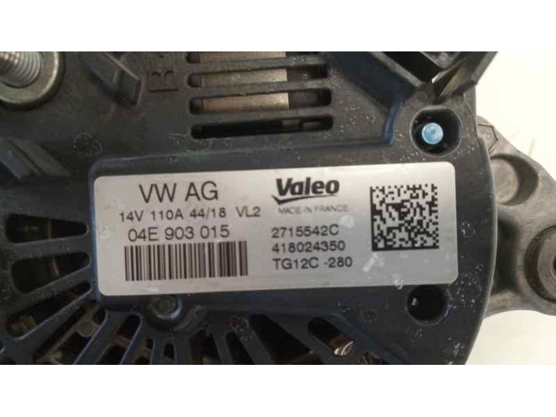 Recambio de alternador para volkswagen golf vii lim. (bq1) ready2go referencia OEM IAM 04E903015 TG12C280 