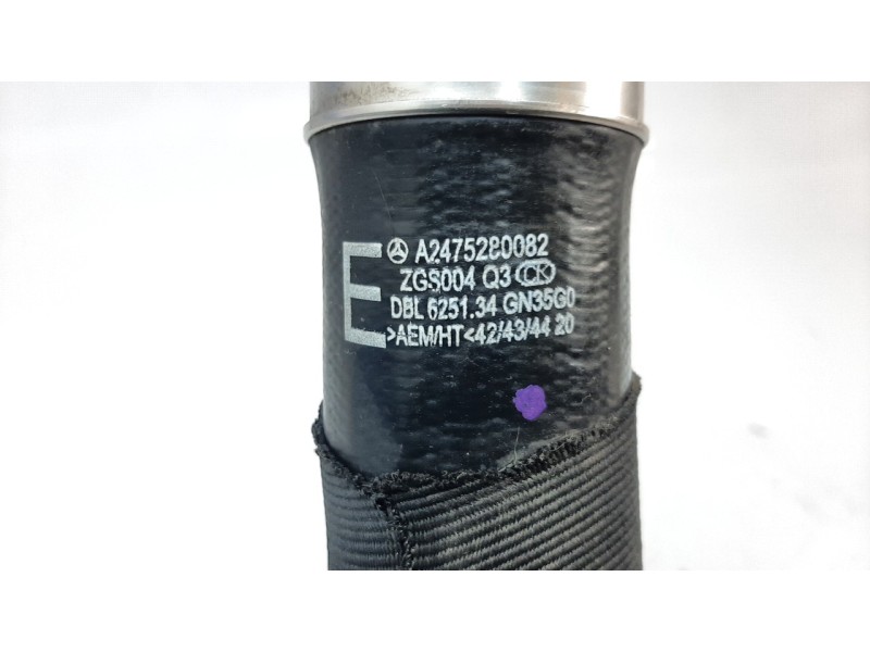 Recambio de tubo para mercedes-benz clase gla (bm 247) 1.3 cat referencia OEM IAM A2475280082  