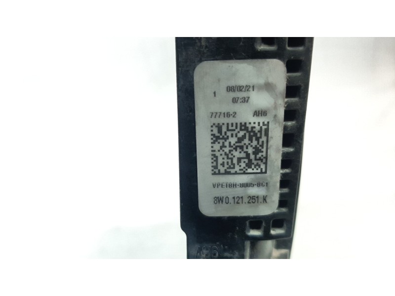 Recambio de radiador agua para audi a4 avant (8wd) referencia OEM IAM 8W0121251K  550234