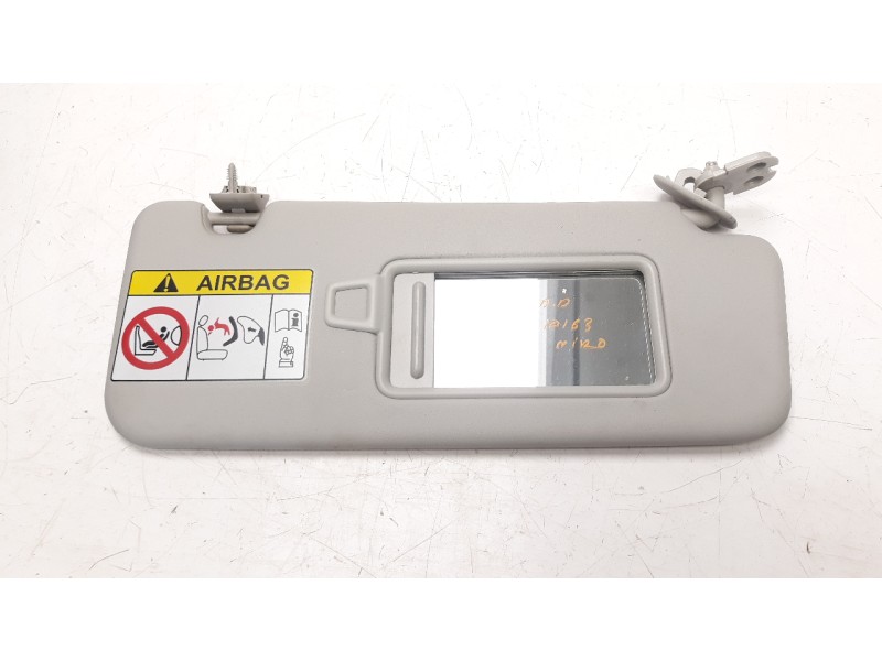 Recambio de parasol derecho para kia niro referencia OEM IAM 85220G5010HGC  