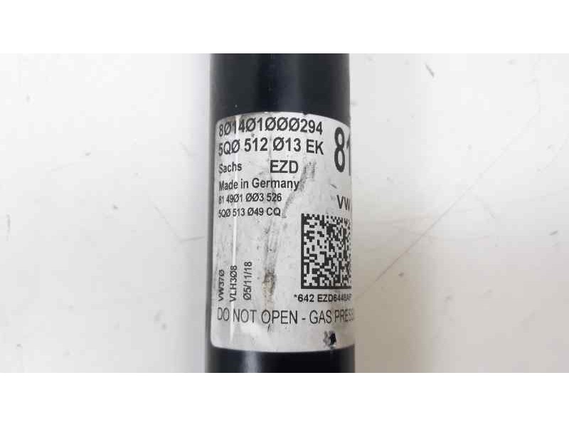 Recambio de amortiguador trasero derecho para volkswagen golf vii lim. (bq1) ready2go referencia OEM IAM 5Q0512013  