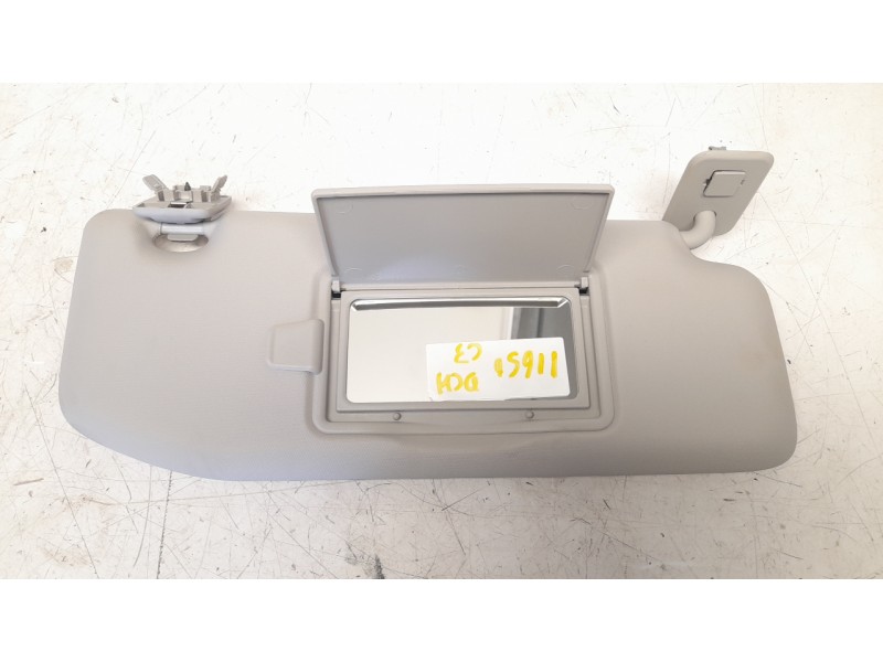 Recambio de parasol derecho para citroen c3 1.2 12v e-thp referencia OEM IAM 98100807BJ  