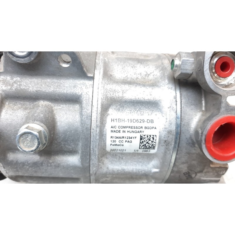 Recambio de compresor aire acondicionado para ford ecosport (cr6) 1.0 ecoboost cat referencia OEM IAM H1BH19D629DB CAF270027FV 3
