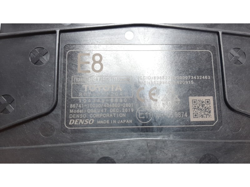 Recambio de modulo electronico para toyota corolla (e21) referencia OEM IAM 8674012041 1043486890 