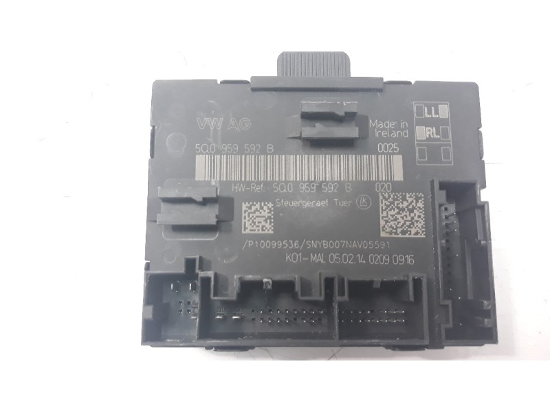 Recambio de modulo confort para volkswagen golf vii lim. 1.6 tdi dpf referencia OEM IAM 5Q0959592B  