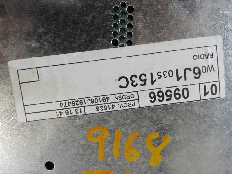 Recambio de sistema audio / radio cd para seat ibiza sc (6j1) reference referencia OEM IAM 6J1035153C  