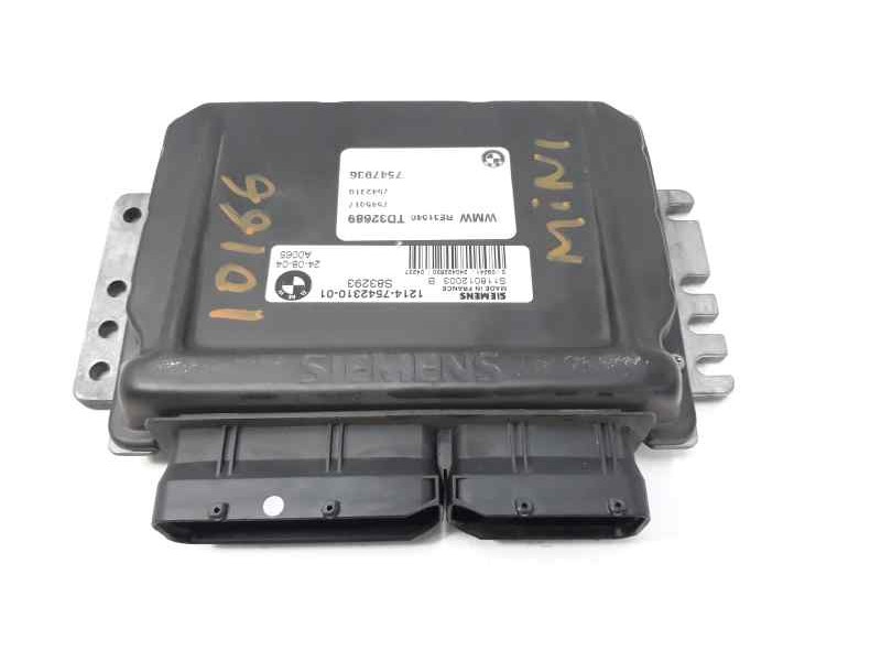 Recambio de centralita motor uce para mini mini (r50,r53) cooper s referencia OEM IAM 7547936 S118012003 