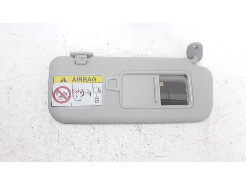 Recambio de parasol derecho para kia rio (yb) 1.2 cat referencia OEM IAM 85220H8010BF3  