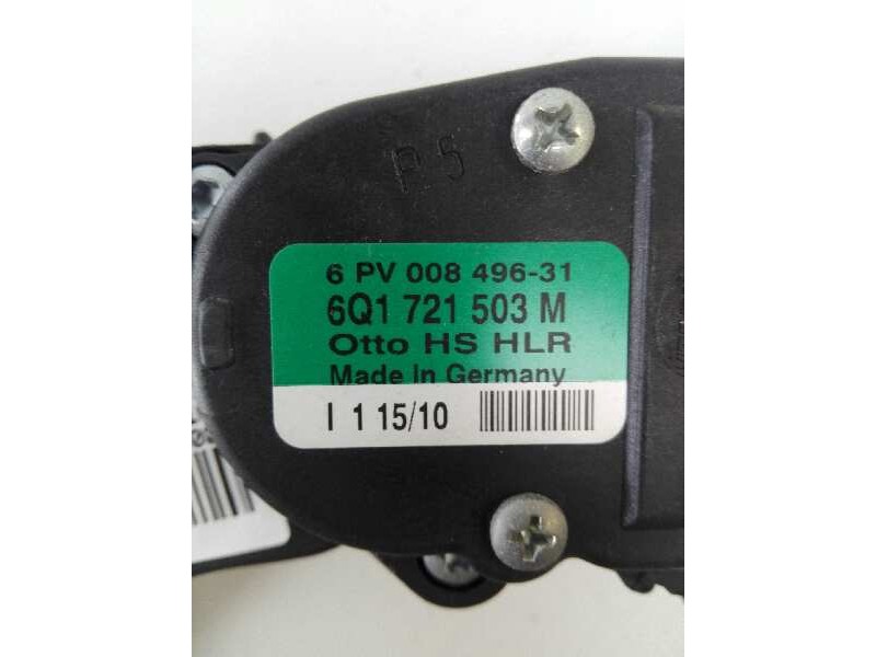 Recambio de potenciometro pedal para seat ibiza sc (6j1) reference referencia OEM IAM 6Q1721503M  