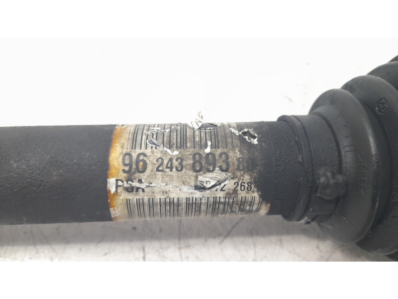 Recambio de transmision delantera izquierda para peugeot 607 (s1) básico referencia OEM IAM 9624389380 P1438 