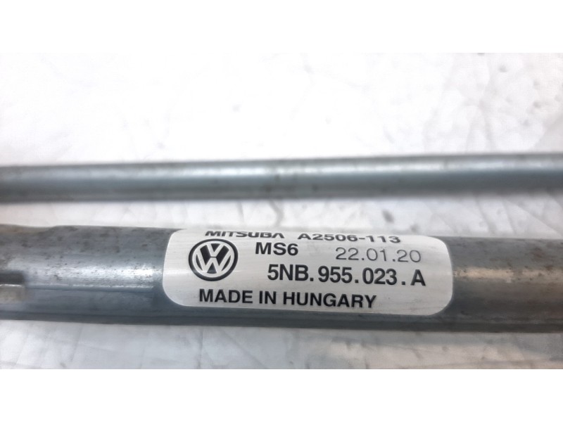 Recambio de motor limpia delantero para volkswagen tiguan 2.0 tdi referencia OEM IAM 5NB955023A  