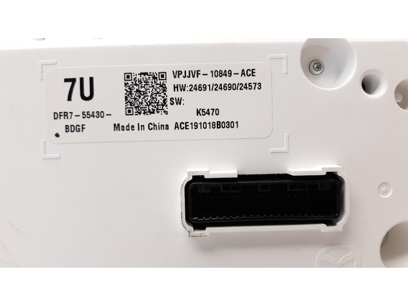 Recambio de cuadro instrumentos para mazda cx-30 referencia OEM IAM DFR755430BDGF  