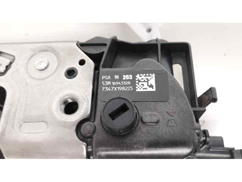 Recambio de cerradura puerta trasera derecha para citroen c-elysée feel referencia OEM IAM 9619026380  