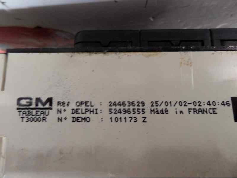Recambio de mando calefaccion / aire acondicionado para opel astra g berlina club referencia OEM IAM 24463629 52496555 101173Z
