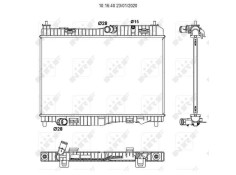 RADIADOR AGUA 8718042111128 53044 69233