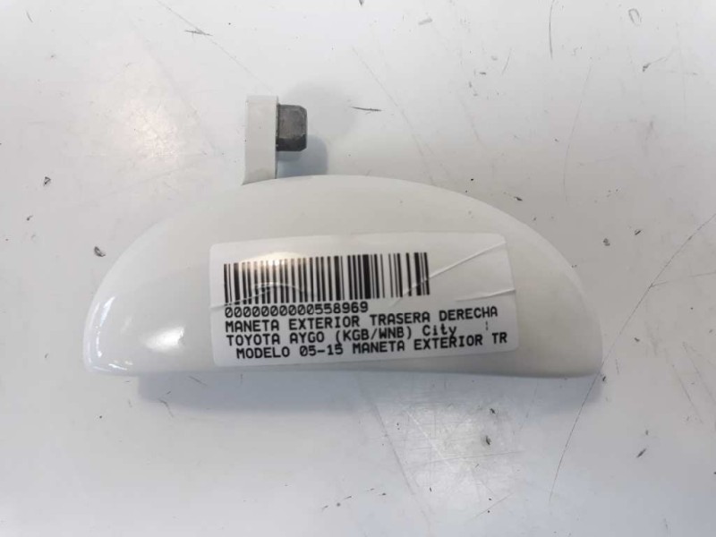 Recambio de maneta exterior trasera derecha para toyota aygo (kgb/wnb) city referencia OEM IAM 692300H011  