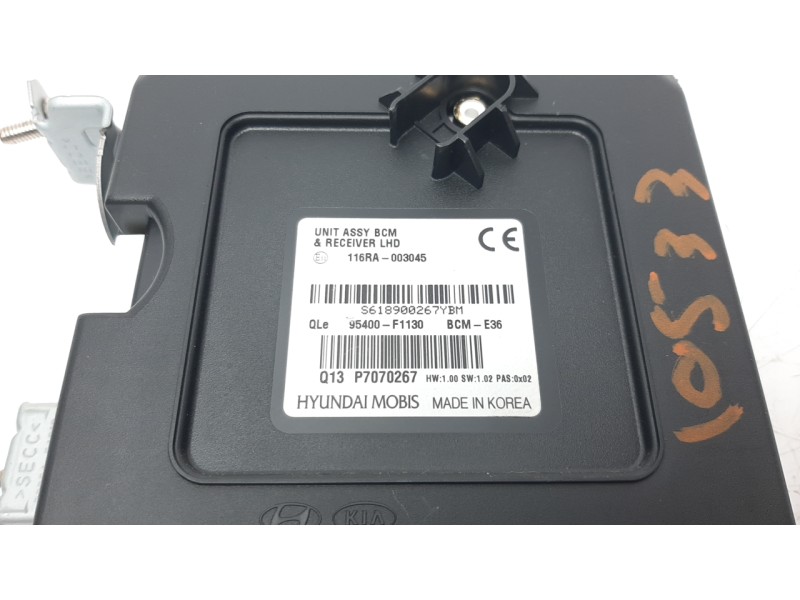 Recambio de modulo electronico para kia sportage 1.7 crdi cat referencia OEM IAM 95400F1130  