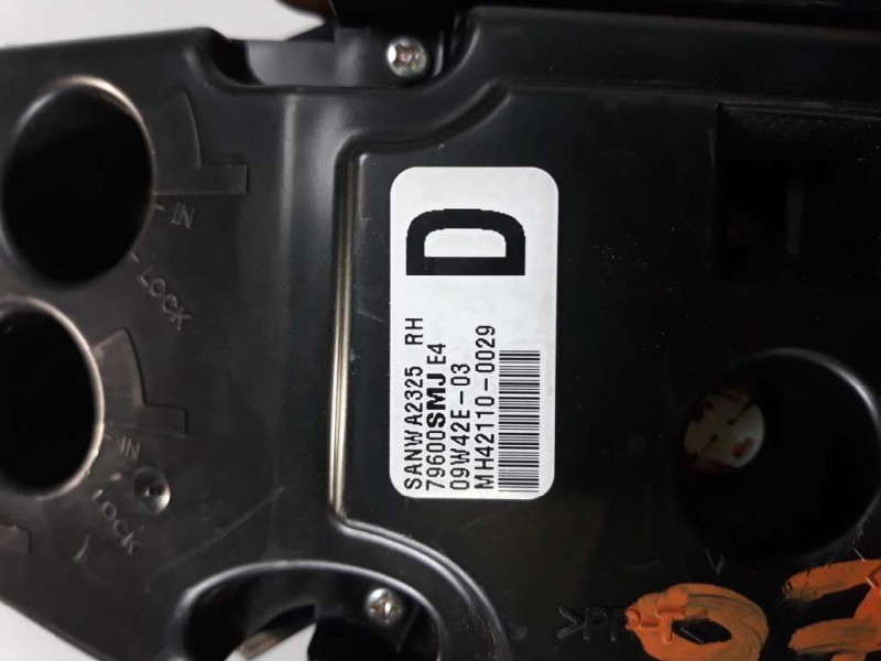 Recambio de mando climatizador para honda civic berlina 5 (fk) 2.2 ctdi referencia OEM IAM 79600SMJE4 09W42E03 