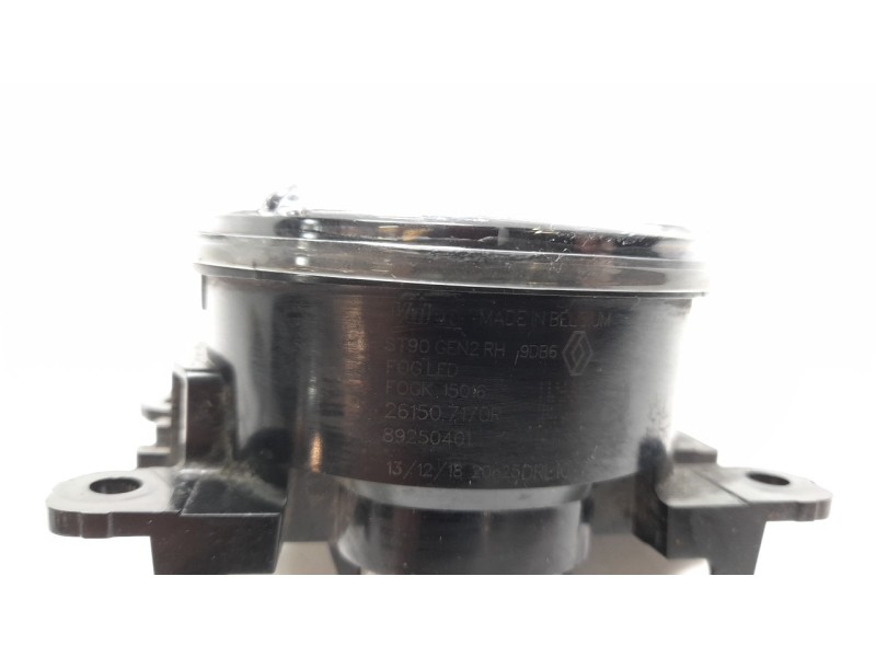 Recambio de faro antiniebla derecho para renault clio iv referencia OEM IAM 261507170R 10118120005 RN7004413