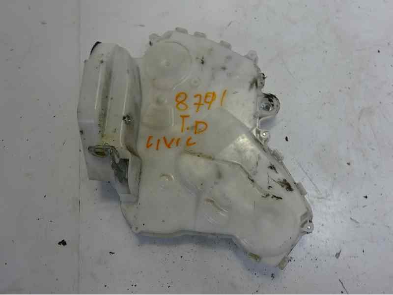 Recambio de cerradura puerta trasera derecha para honda civic berlina 5 (fk) 2.2 ctdi referencia OEM IAM  12611SMG 