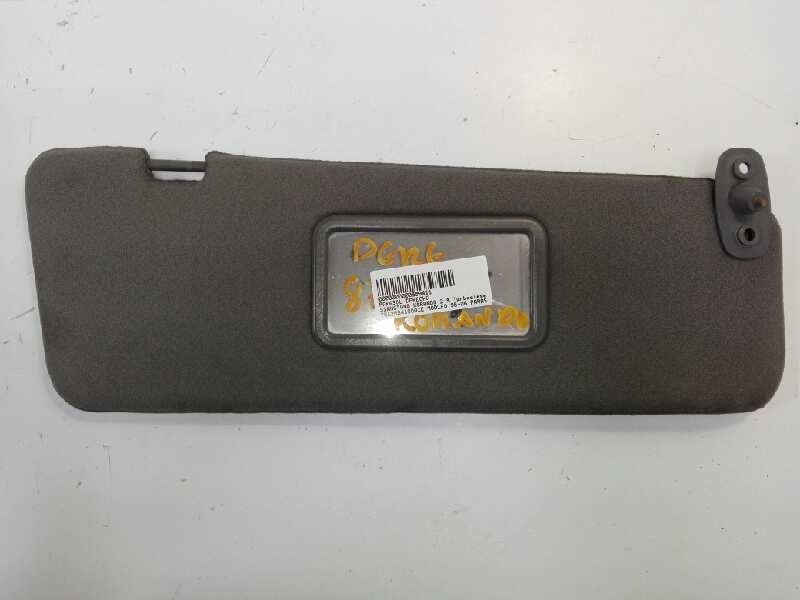 Recambio de parasol derecho para ssangyong korando 2.9 turbodiesel cat referencia OEM IAM 7612034100ACE  