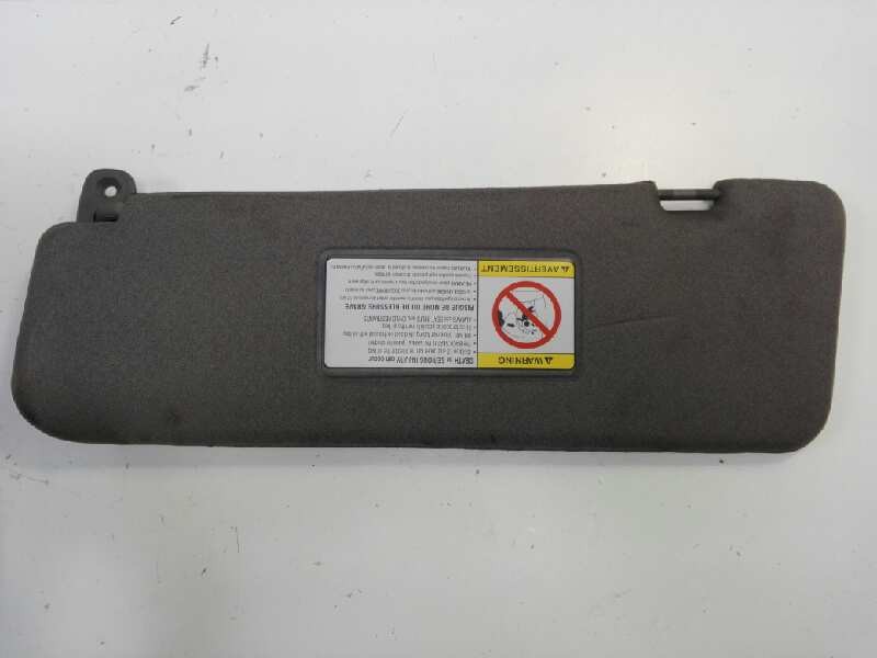 Recambio de parasol derecho para ssangyong korando 2.9 turbodiesel cat referencia OEM IAM 7612034100ACE  