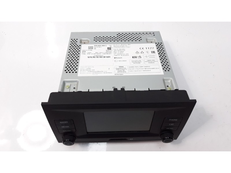 Recambio de sistema audio / radio cd para seat toledo (kg3) 1.6 tdi referencia OEM IAM 5F0035888C  