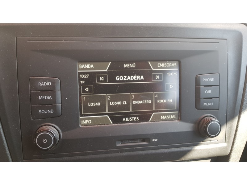 Recambio de sistema audio / radio cd para seat toledo (kg3) 1.6 tdi referencia OEM IAM 5F0035888C  